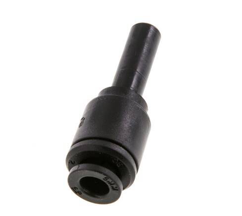 5mm x 6mm Push-in Fitting with Plug-in POM NBR [5 Pieces]