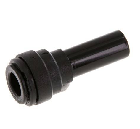 8mm x 10mm Push-in Fitting with Plug-in POM NBR [2 Pieces]