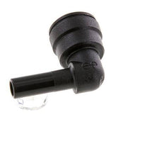 6mm x 6mm 90deg Elbow Push-in Fitting with Plug-in POM NBR [2 Pieces]