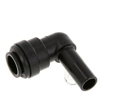 12mm x 12mm 90deg Elbow Push-in Fitting with Plug-in POM NBR [2 Pieces]