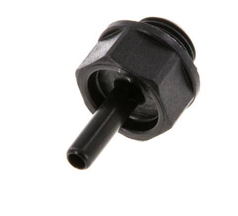 4mm x G1/8'' Plug-in Fitting with Male Threads POM NBR [5 Pieces]