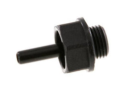 4mm x G1/8'' Plug-in Fitting with Male Threads POM NBR [5 Pieces]