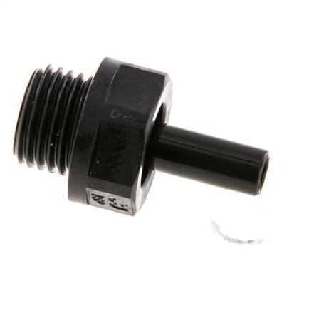 6mm x G1/4'' Plug-in Fitting with Male Threads POM NBR [5 Pieces]