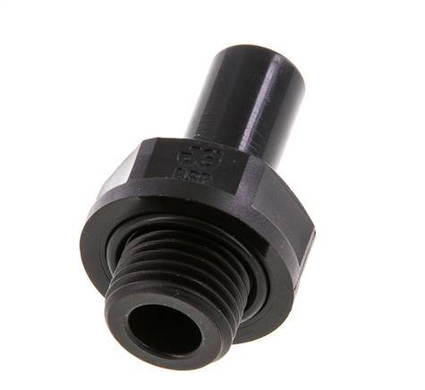 10mm x G1/4'' Plug-in Fitting with Male Threads POM NBR [5 Pieces]