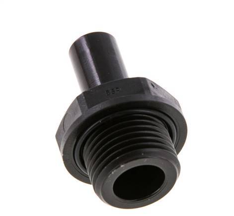 12mm x G1/2'' Plug-in Fitting with Male Threads POM NBR [2 Pieces]