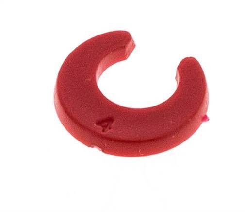 4 mm Collet Locking Clip for Push-in Fittings [20 Pieces]