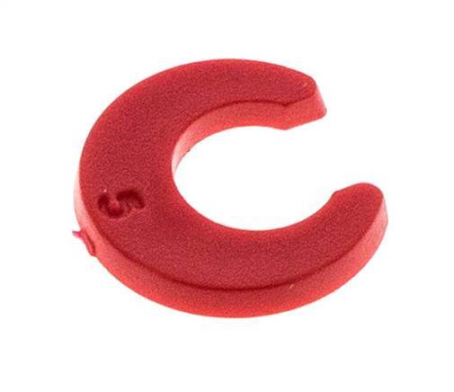 5 mm Collet Locking Clip for Push-in Fittings [20 Pieces]
