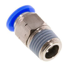5/16'' x 1/4'' NPT Push-in Fitting with Male Threads Brass/PBT NBR [5 Pieces]