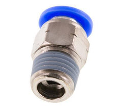 5/16'' x 1/4'' NPT Push-in Fitting with Male Threads Brass/PBT NBR [5 Pieces]