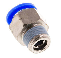 1/2'' x 3/8'' NPT Push-in Fitting with Male Threads Brass/PBT NBR [2 Pieces]