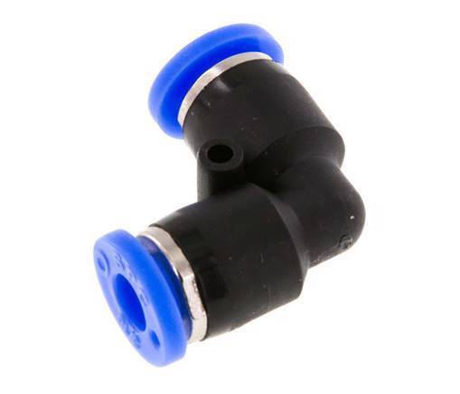 3/16'' 90deg Elbow Push-in Fitting PBT NBR [2 Pieces]