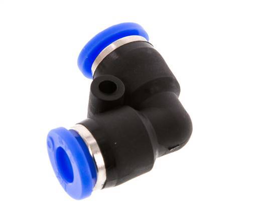 1/4'' 90deg Elbow Push-in Fitting PBT NBR [2 Pieces]