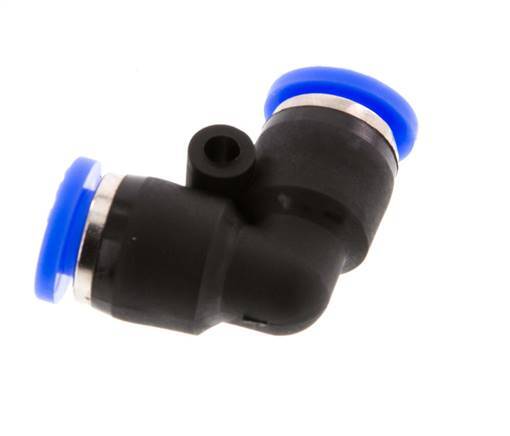 1/4'' 90deg Elbow Push-in Fitting PBT NBR [2 Pieces]