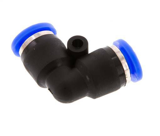 1/4'' 90deg Elbow Push-in Fitting PBT NBR [2 Pieces]