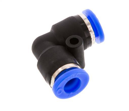 1/4'' 90deg Elbow Push-in Fitting PBT NBR [2 Pieces]