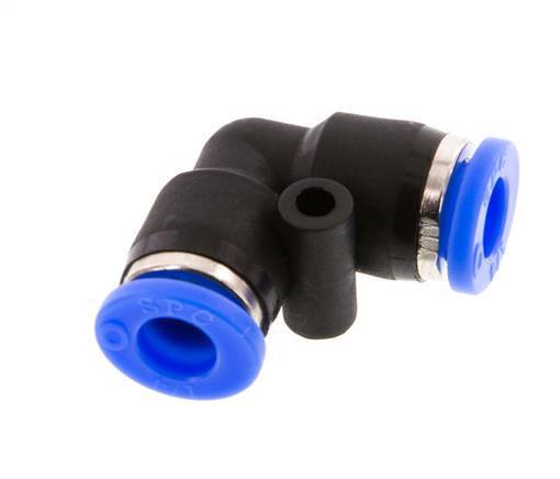 1/4'' 90deg Elbow Push-in Fitting PBT NBR [2 Pieces]