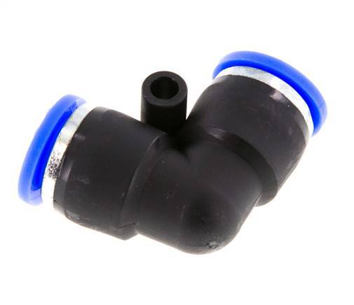 3/8'' 90deg Elbow Push-in Fitting PBT NBR [2 Pieces]