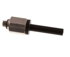 3/16'' x UNF 10-32 Plug-in Fitting Brass/PBT NBR [2 Pieces]