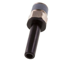 1/4'' x 1/8'' NPT Plug-in Fitting with Male Threads Brass/PBT NBR [2 Pieces]