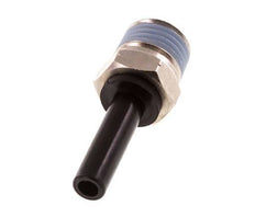1/4'' x 1/4'' NPT Plug-in Fitting with Male Threads Brass/PBT NBR [2 Pieces]