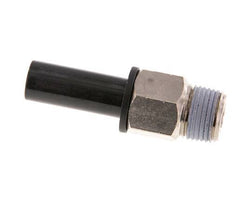 1/2'' x 3/8'' NPT Plug-in Fitting with Male Threads Brass/PBT NBR [2 Pieces]