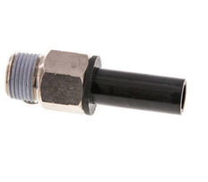 1/2'' x 3/8'' NPT Plug-in Fitting with Male Threads Brass/PBT NBR [2 Pieces]