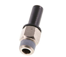 3/8'' x 1/2'' NPT Plug-in Fitting with Male Threads Brass/PBT NBR [2 Pieces]