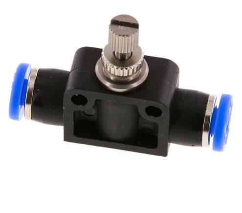 Flow Control Silencer Straight 5/32 inch (3.97 mm) Brass/PBT