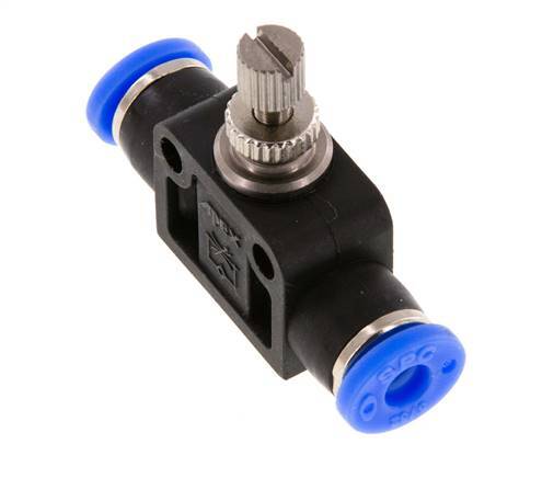 Flow Control Silencer Straight 5/32 inch (3.97 mm) Brass/PBT