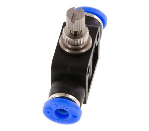 Flow Control Silencer Straight 5/32 inch (3.97 mm) Brass/PBT