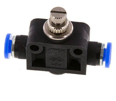 Flow Control Silencer Straight 3/16 inch (4.76 mm) Brass/PBT