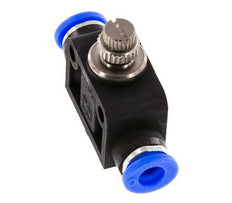 Flow Control Silencer Straight 1/4 inch (6.35 mm) Brass/PBT