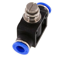 Flow Control Silencer Straight 3/8 inch (9.52 mm) Brass/PBT