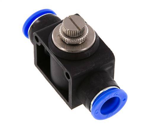 Flow Control Silencer Straight 1/2 inch (12.7 mm) Brass/PBT