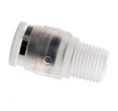 6mm x R1/8'' Push-in Fitting with Male Threads PA EPDM/PTFE