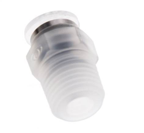 6mm x R1/4'' Push-in Fitting with Male Threads PA EPDM/PTFE
