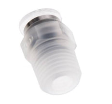 6mm x R1/4'' Push-in Fitting with Male Threads PA EPDM/PTFE