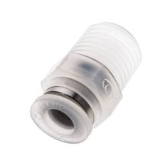 6mm x R1/4'' Push-in Fitting with Male Threads PA EPDM/PTFE