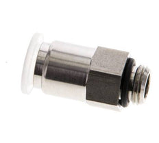 8mm x G1/8'' Push-in Fitting with Male Threads PA/Stainless Steel EPDM