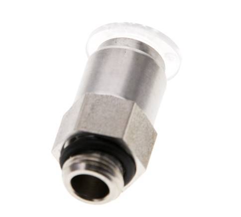 8mm x G1/8'' Push-in Fitting with Male Threads PA/Stainless Steel EPDM