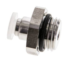 4mm x G1/4'' Push-in Fitting with Male Threads PA/Stainless Steel EPDM