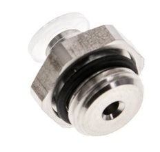 4mm x G1/4'' Push-in Fitting with Male Threads PA/Stainless Steel EPDM