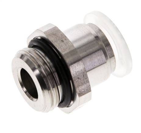 10mm x G3/8'' Push-in Fitting with Male Threads PA/Stainless Steel EPDM