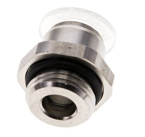 10mm x G3/8'' Push-in Fitting with Male Threads PA/Stainless Steel EPDM