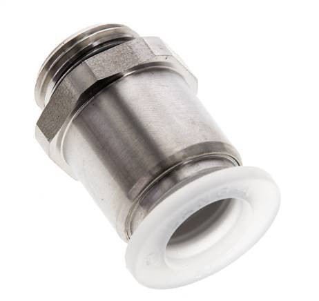 12mm x G3/8'' Push-in Fitting with Male Threads PA/Stainless Steel EPDM
