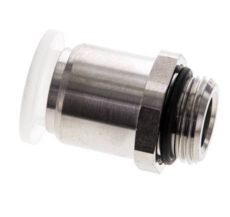 12mm x G3/8'' Push-in Fitting with Male Threads PA/Stainless Steel EPDM