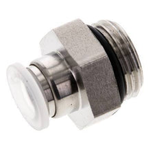 10mm x G1/2'' Push-in Fitting with Male Threads PA/Stainless Steel EPDM