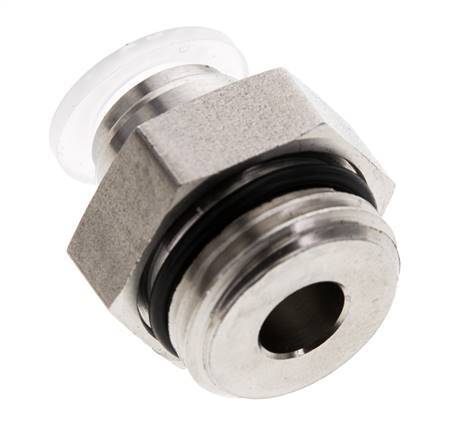 10mm x G1/2'' Push-in Fitting with Male Threads PA/Stainless Steel EPDM