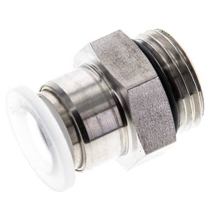 12mm x G1/2'' Push-in Fitting with Male Threads PA/Stainless Steel EPDM