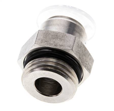 12mm x G1/2'' Push-in Fitting with Male Threads PA/Stainless Steel EPDM